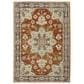 Oriental Weavers Branson 6"7" x 9"2" Rust and Beige Area Rug, , large