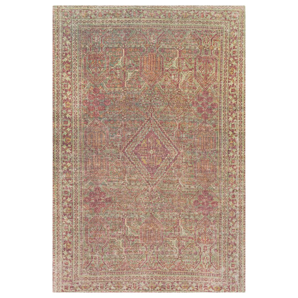 Surya Unique UNQ-2306 5' x 7'6" Olive, Rust and Wheat Area Rug, , large