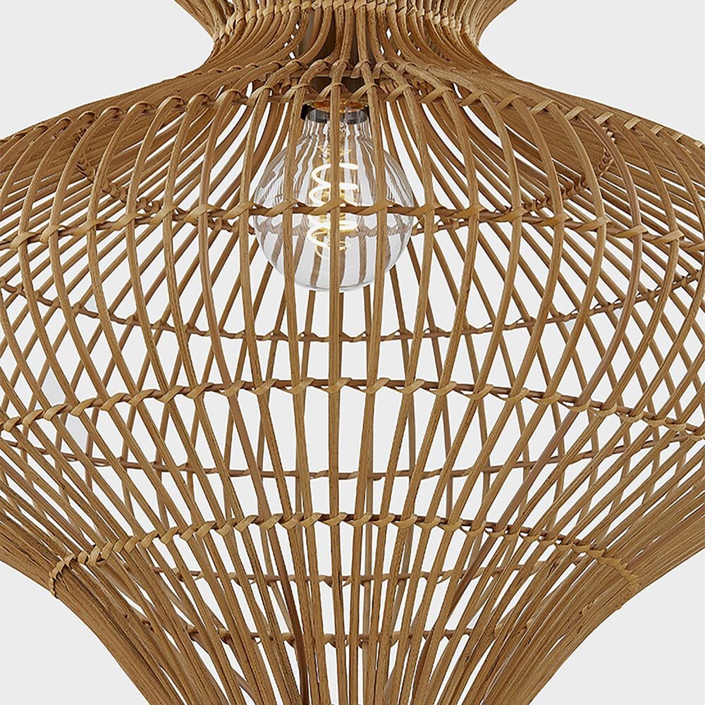 Troy Lighting Irvine 20" 1-Light Pendant in Patina Brass, , large