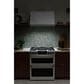 Cafe 30" Commercial Range Hood in Matte White, , large