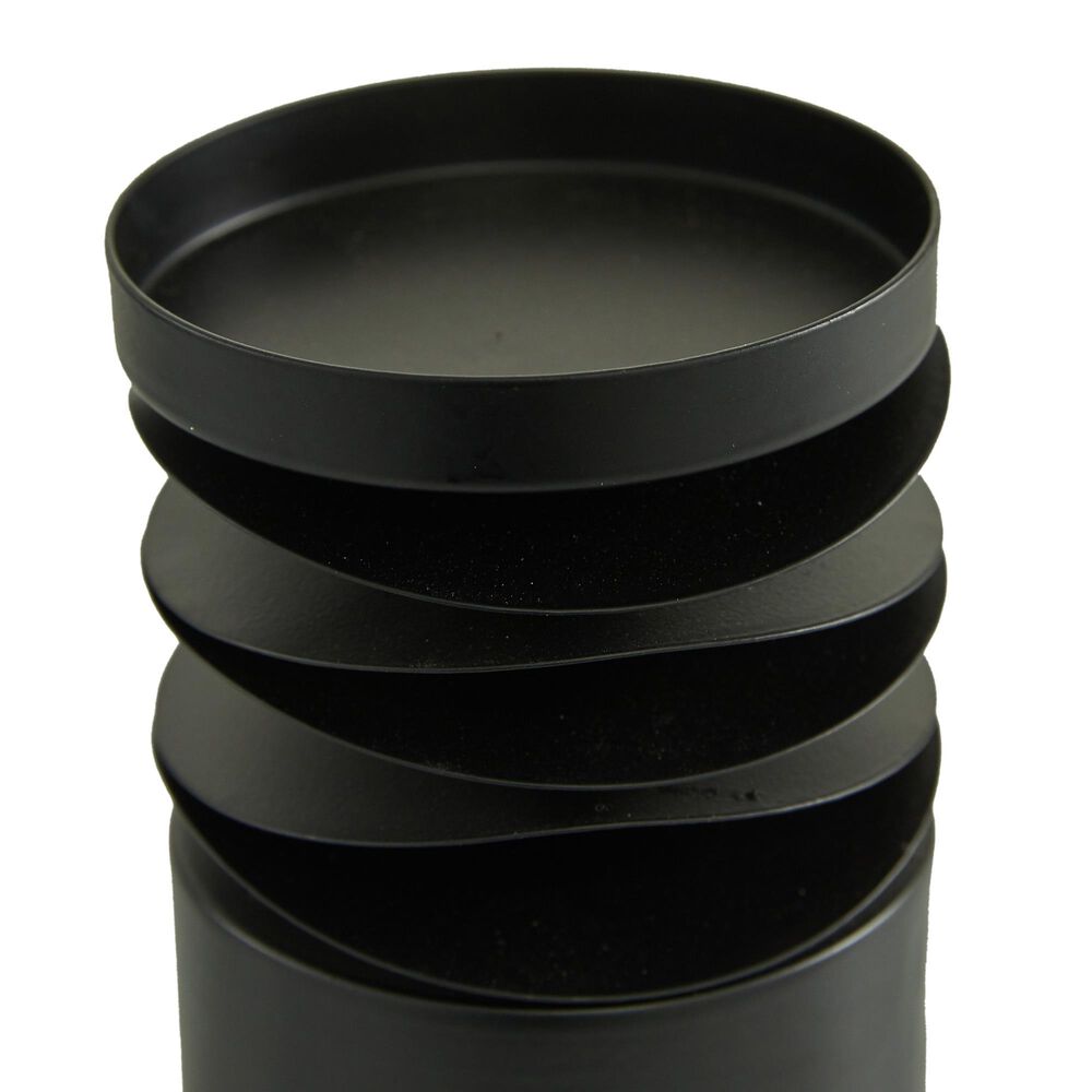 Maple and Jade Pillar Candle Holder in Black &#40;Set of 3&#41;, , large