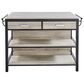Crystal City Carson Counter Island in Gray and Black, , large