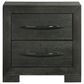 Mayberry Hill Allan 4-Piece Twin Platform Bedroom Set in Black, , large