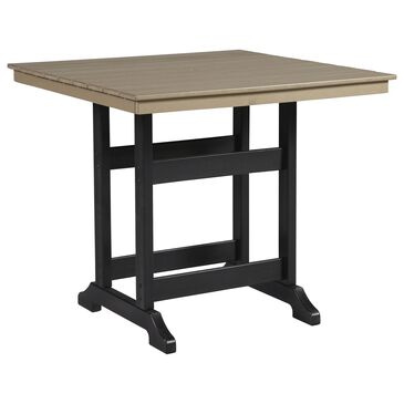 Ashley Fairen Trail Patio Counter Table in Brown and Black, , large