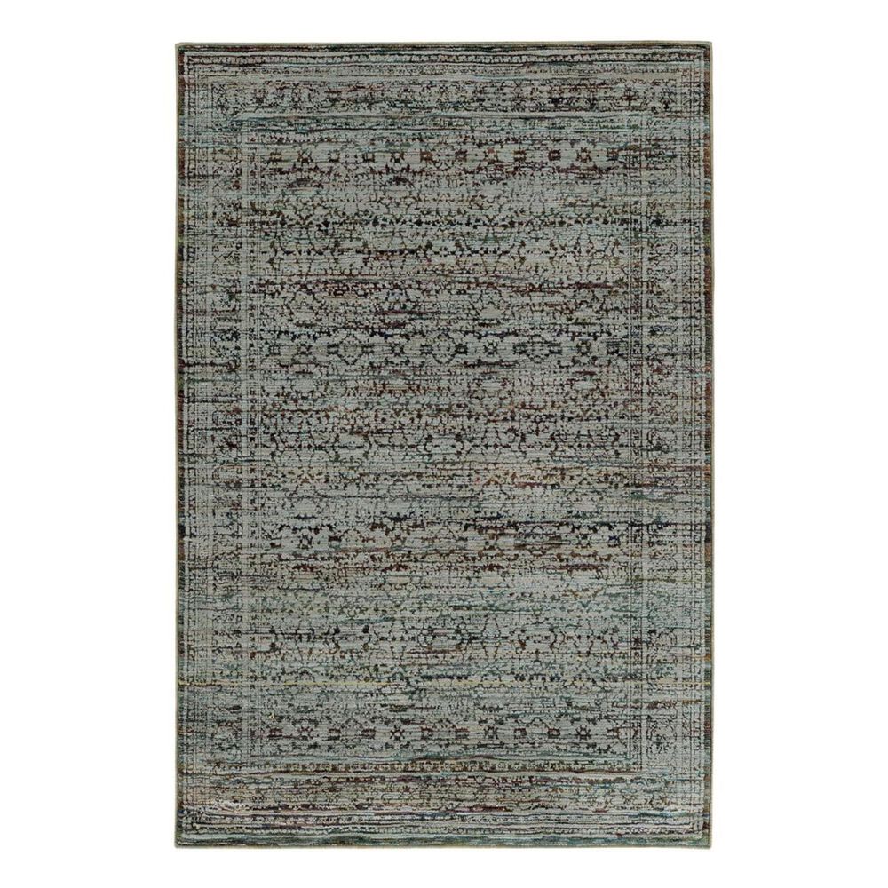 Oriental Weavers Andorra 7127A 3"3" x 5"2" Blue Area Rug, , large