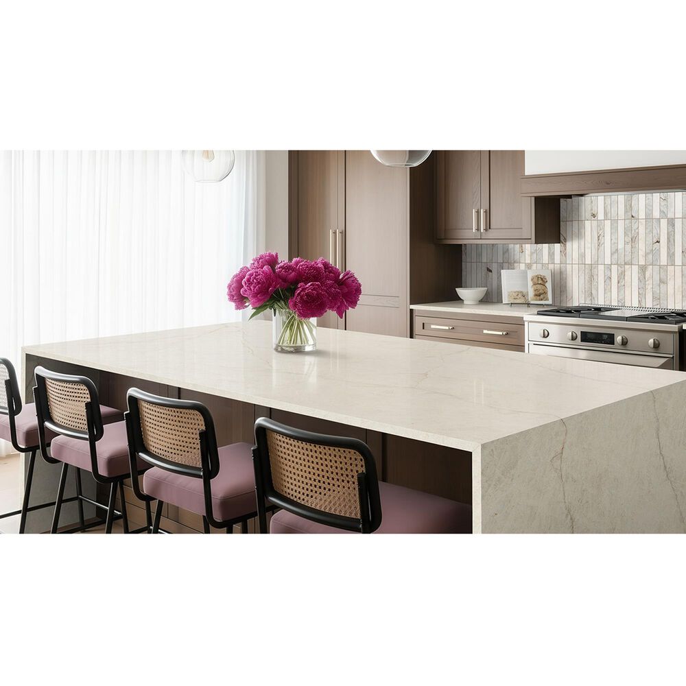NFM Custom Countertops Solitaj Brushed Printed 3cm Quartz Countertop, , large