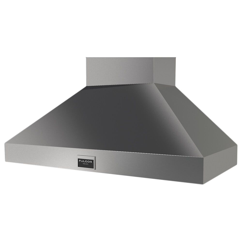 Fulgor Milano 600 Series 48&quot; Pro Chimney Range Hood in Stainless Steel, , large
