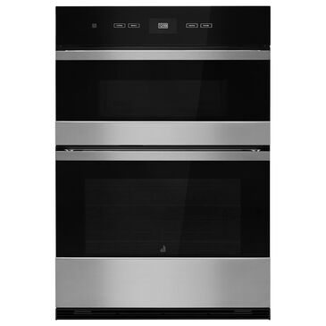 JennAir Noir 30" Combination Electric Microwave and Wall Oven in Stainless Steel and Black, , large