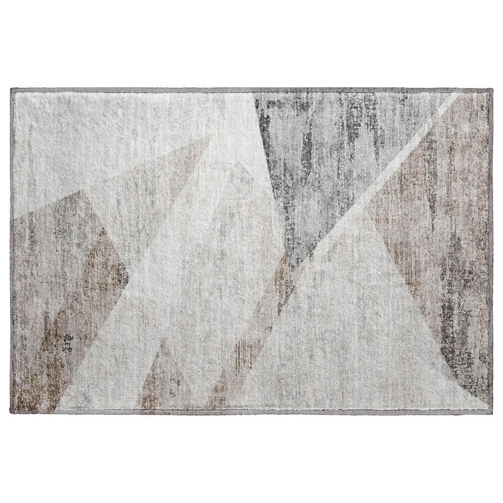 Dalyn Rug Company Neo NO11 1"8" x 2"6" Silver Area Rug, , large
