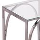 Southern Enterprises Stevenly End Table in Chrome, , large