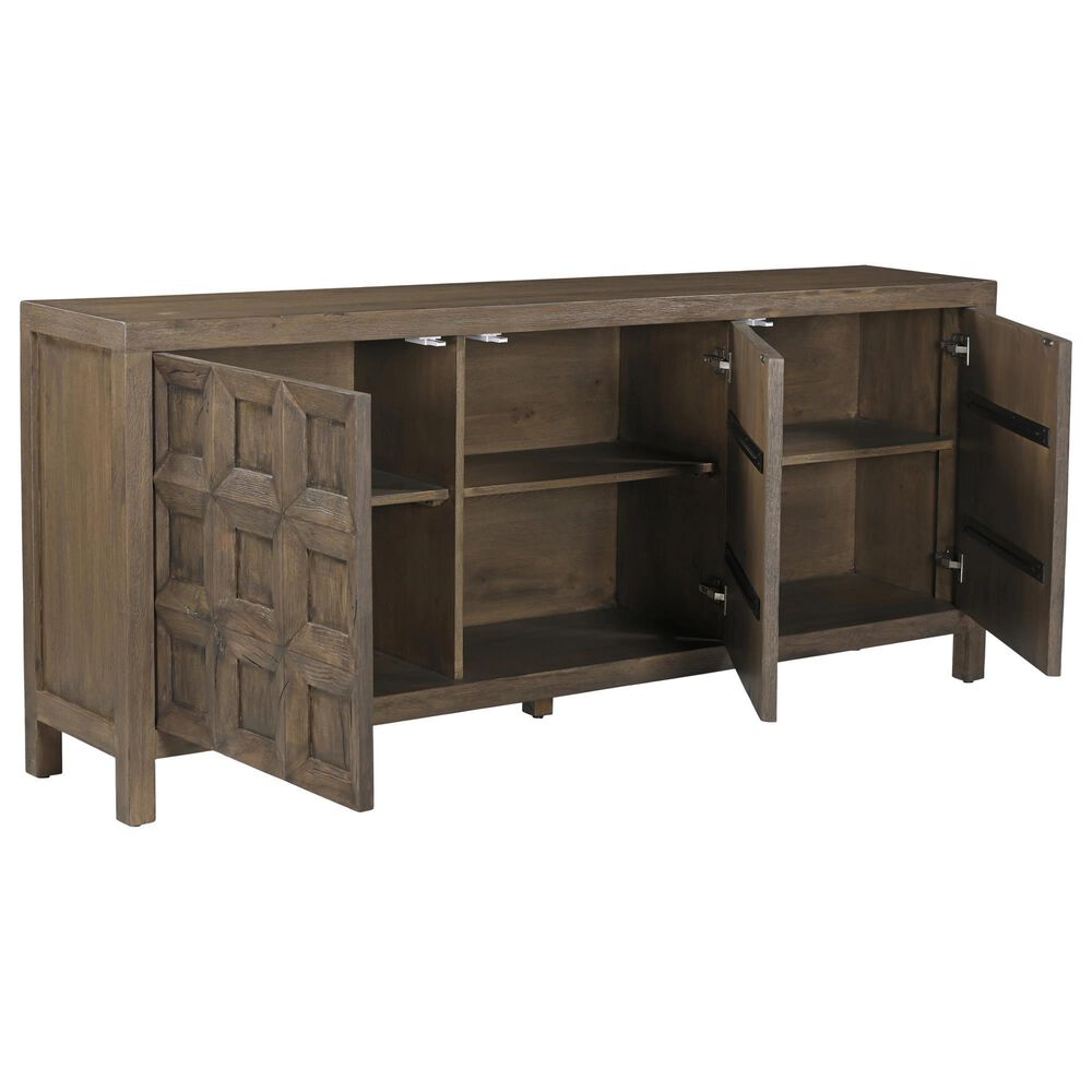 Slatehouse Briarwood 3-Door Sideboard in Brown Stain, , large
