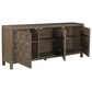 Slatehouse Briarwood 3-Door Sideboard in Brown Stain, , large