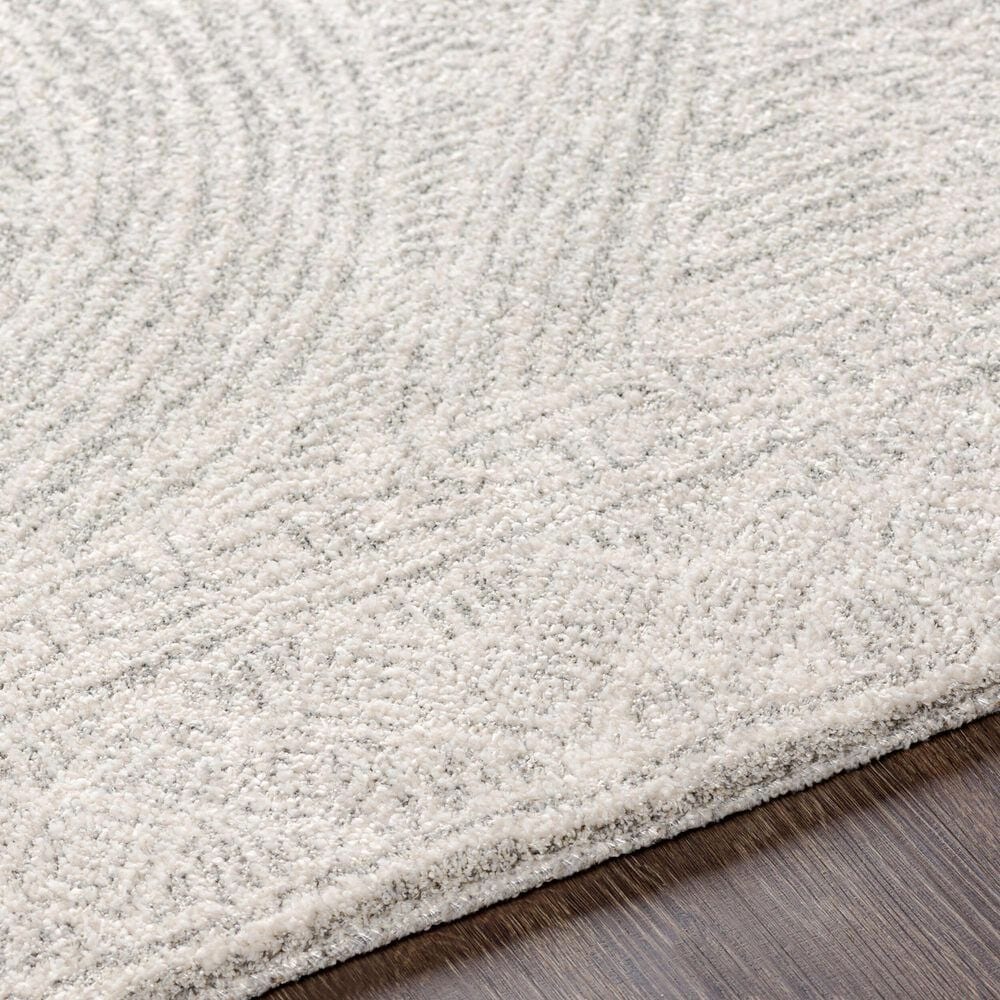 Surya Gavic Cream, Light Beige, Light Gray, Medium Gray and Charcoal 7&#39;10&quot; x 10&#39; Area Rug, , large