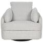Ashley Alainmont Next-Gen Nuvella Power Swivel Recliner in Stone, , large