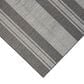 Amer Rugs Maryland 2"4" x 8" Silver and Taupe Runner, , large