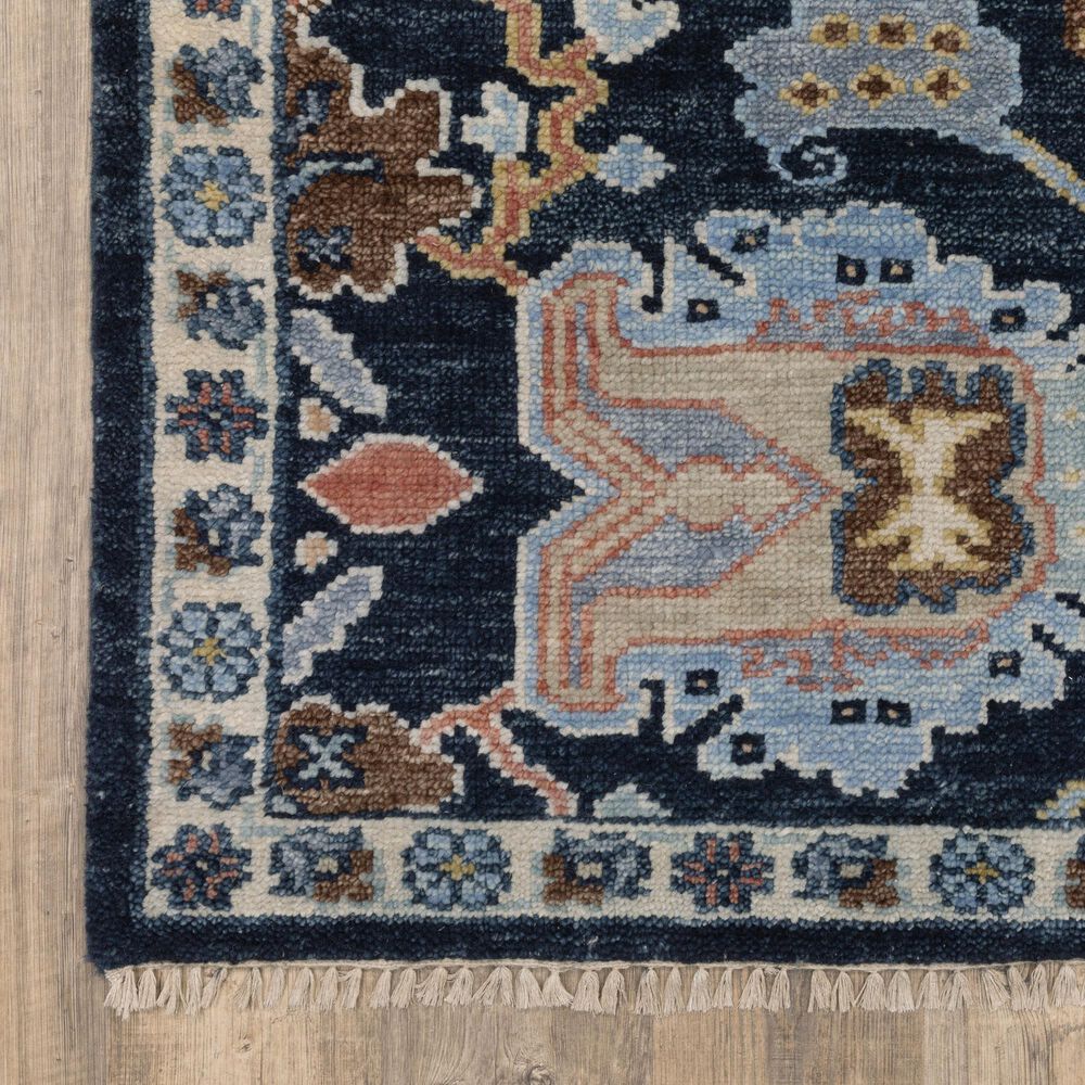 Oriental Weavers Majorca MAJ02 Blue and Multicolor 8&#39; x 10&#39; Area Rug, , large