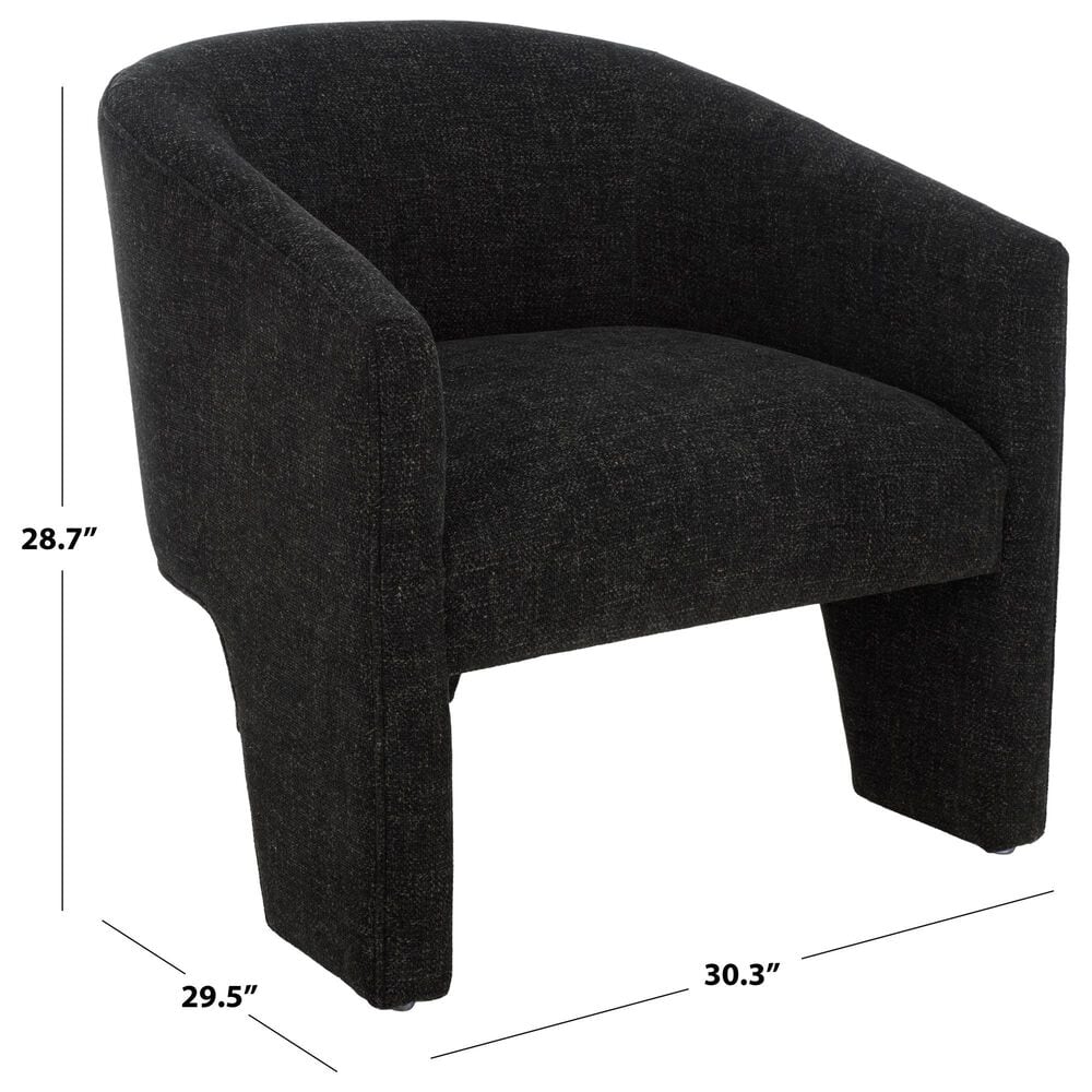 Safavieh Lahela Accent Chair in Black, , large