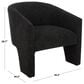 Safavieh Lahela Accent Chair in Black, , large