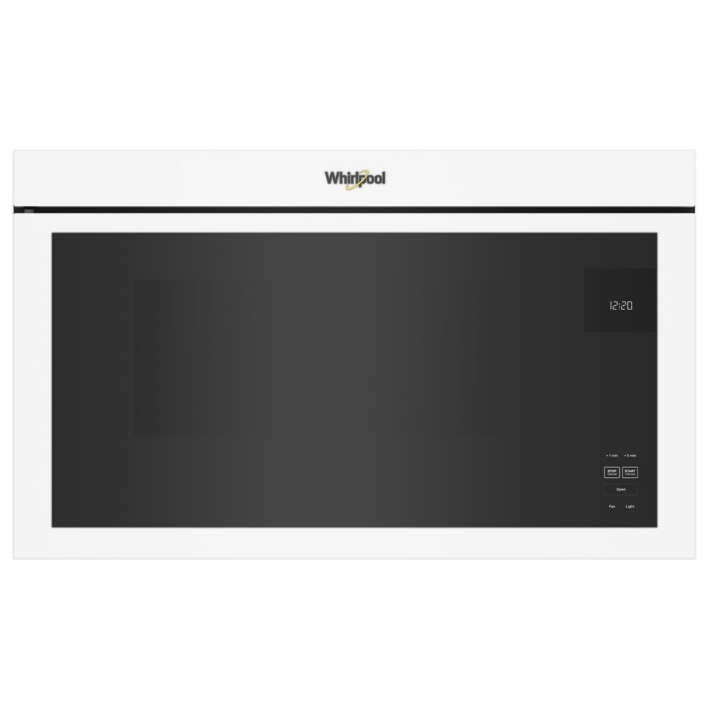Whirlpool 1.1 Cu. Ft. Flush Mount Microwave in White, , large