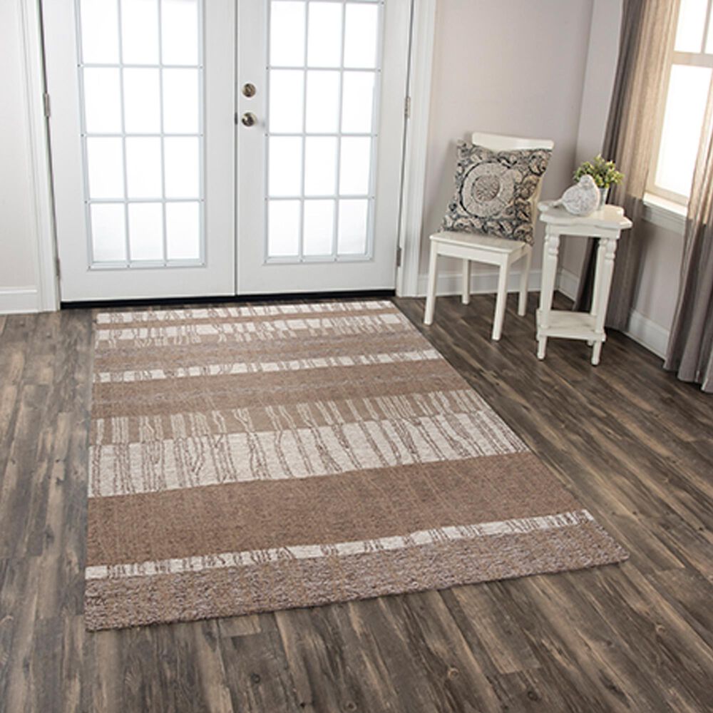 RIZZY Taylor TAY891 5&#39; x 7&#39;6&quot; Brown Area Rug, , large