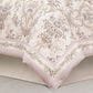 J. Queen New York Avant Garden 4-Piece California King Comforter Set in Blush, , large