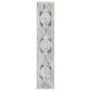 Nourison Astra Machine Washable 2"2" x 8" Blue and Ivory Runner, , large
