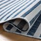 Loloi Easton Denim and Ivory 5"3" x 7"6" Indoor/Outdoor Area Rug, , large
