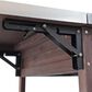HOMLUX 40.5" Outdoor Kitchen Island with One Drawer in Brown and Stainless Steel, , large