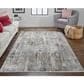 Feizy Cadiz 12" x 18" Ivory and Gray Area Rug, , large