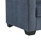 Ashley Rannis Stationary Twin Sofa Sleeper in Navy, , large