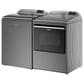 Maytag 4.7 Cu. Ft. Top Load Washer and 7.4 Cu. Ft. Gas Dryer Laundry Pair in Metallic Slate, , large
