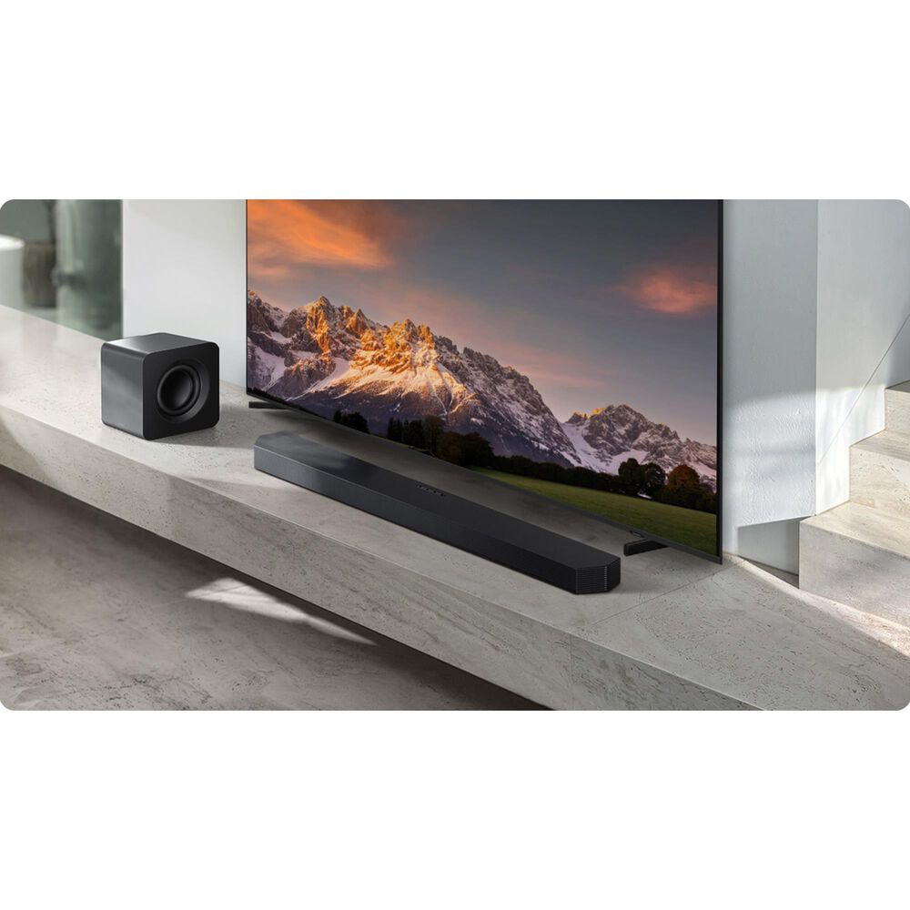 Samsung Q Series 5.1.2 Channel Soundbar with Wireless Subwoofer in Black, , large