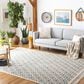 Safavieh Natura 4" x 6" Ivory and Black Area Rug, , large