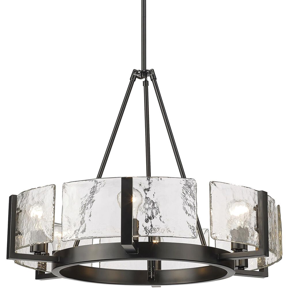 Golden Lighting Aenon 6-Light Chandelier in Matte Black, , large