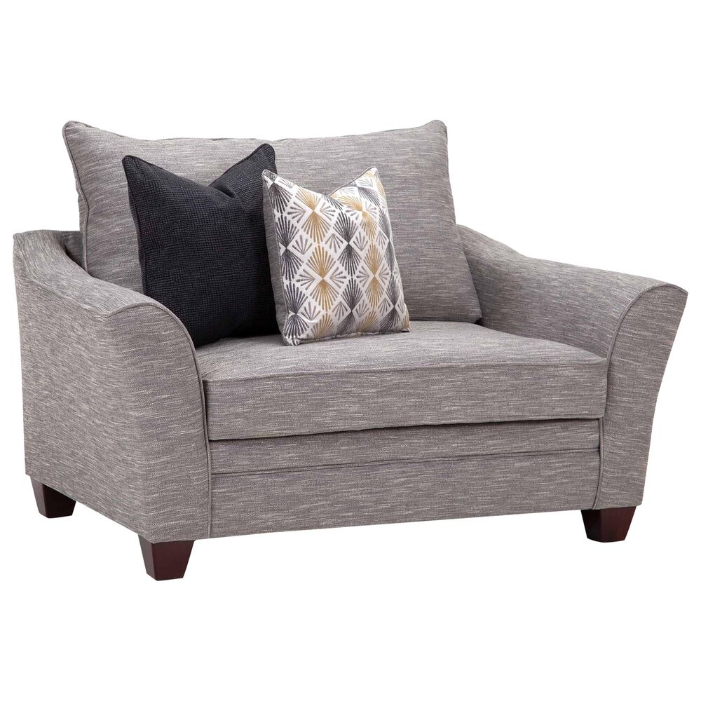 Moore Furniture Springer Chair and a Half in Hannigan Fog, , large