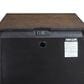 Riva Ridge Oxford 4 Piece King Panel Storage Bedroom Set in Cocoa with AC Outlets and USB Ports, , large