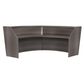 Regency Global Sourcing Marque Reception 2-Piece Desk Workstation Set in Driftwood Grey, , large