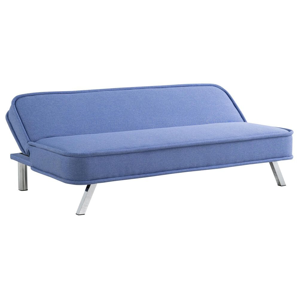 Lifestyle Solutions Toni Convertible Sofa in Blue, , large
