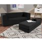 Jaxx Zipline Big Kids Modular Sofa & Ottoman in Black, , large