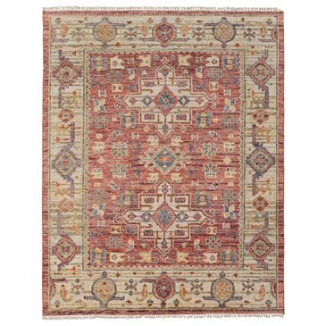 Feizy Fillmore 2" x 3" Rust and Beige Area Rug, , large