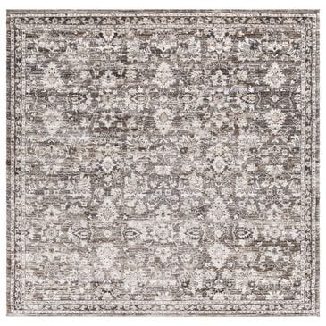 Surya Tuscany 7"10" Square Brown, Camel and Gray Area Rug, , large