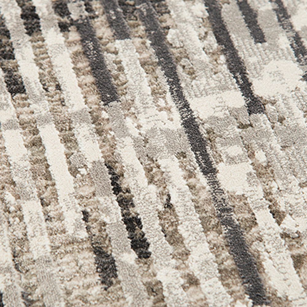 RIZZY Calabria 7'10" x 9'10" Gray, Black and Neutral Area Rug, , large