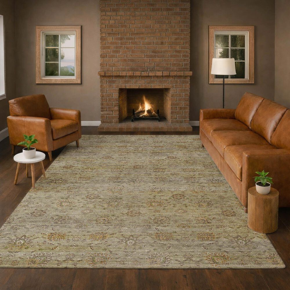 Dalyn Rug Company Aristo Celery 6'6" x 9'6" Area Rug, , large
