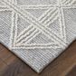 Feizy Rugs Corwin 12" x 15" Silver Area Rug, , large