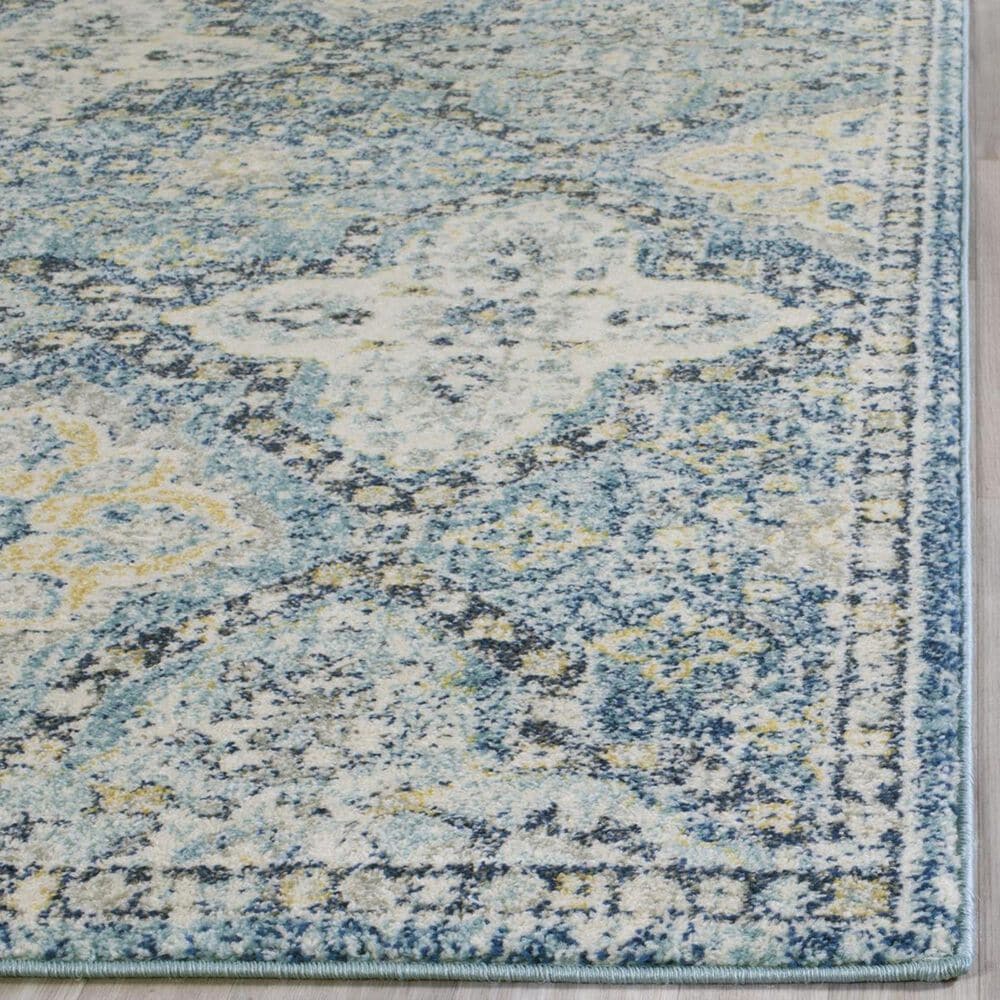Safavieh Evoke EVK274C 2&#39;2&quot; x 11&#39; Light Blue and Ivory Runner, , large