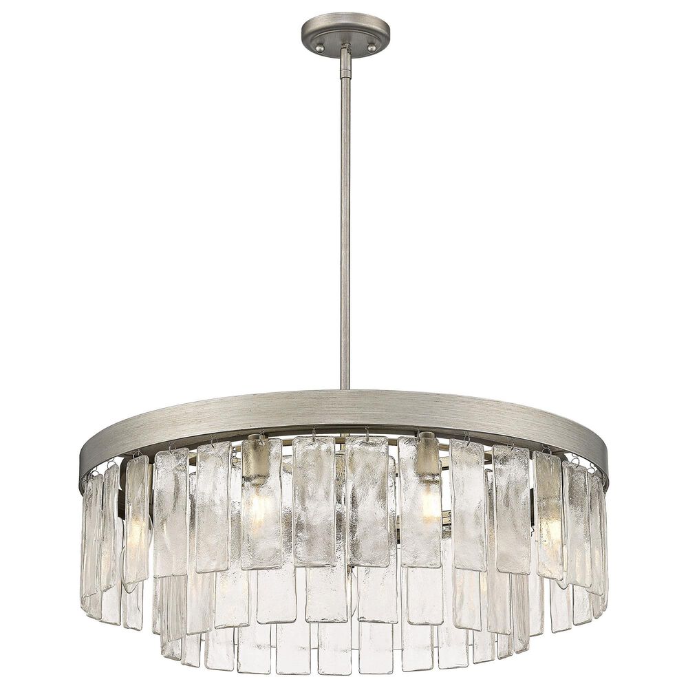 Golden Lighting Ciara 9-Light Chandelier in Peruvian Silver, , large