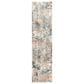 Surya Pune Deep Teal, Sky Blue, Light Beige, Tan, Dark Brown and Burnt Orange 2"7" x 10"2" Runner, , large