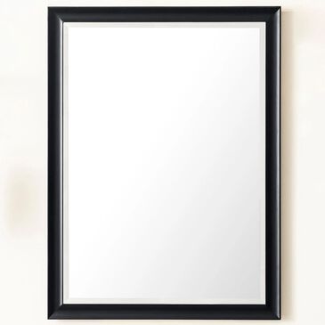 James Martin Glenbrooke 30" Rectangular Mirror in Black Onyx, , large
