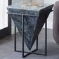 Maple and Jade Frame Accent Table in Grey and Black, , large