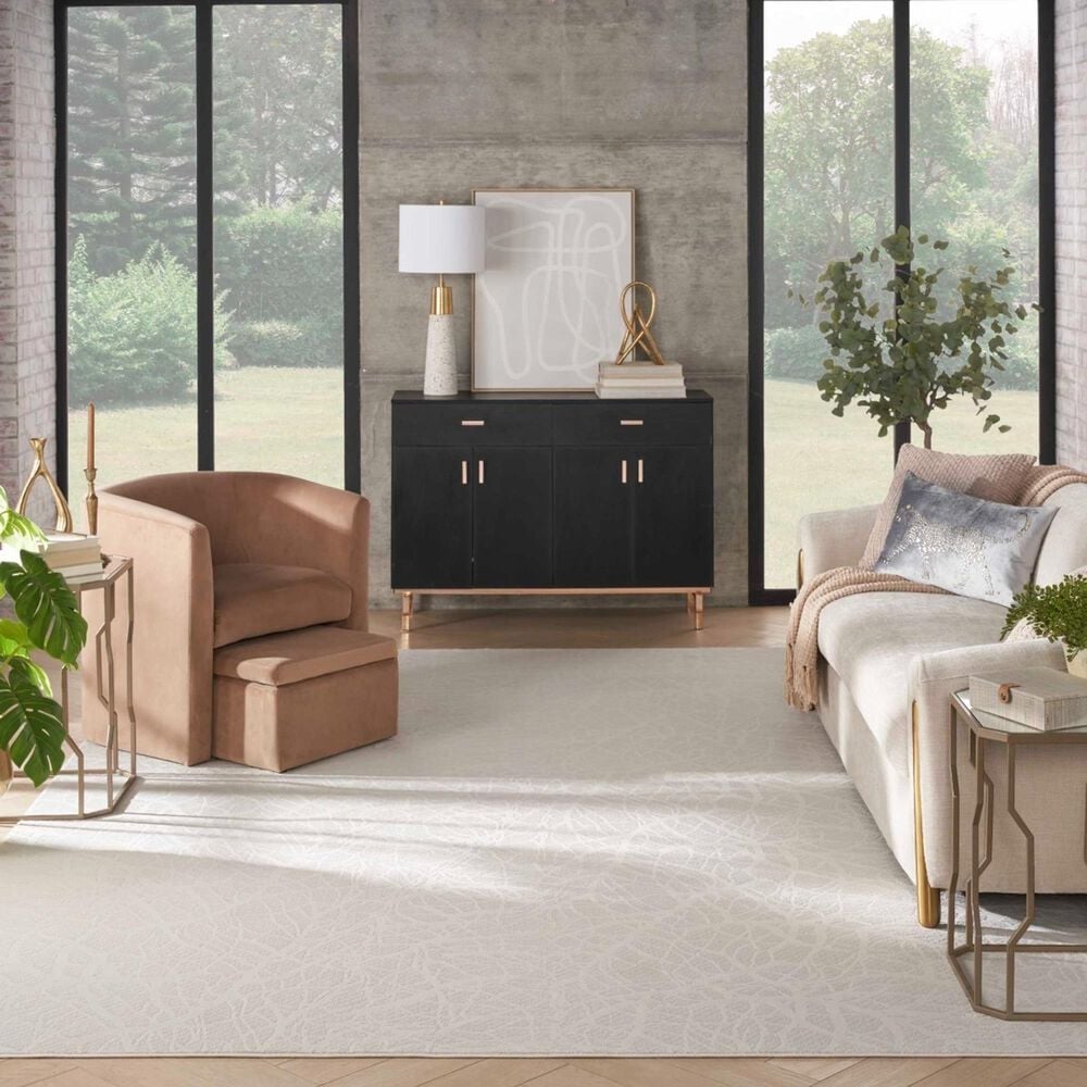 Nourison Desire Beige 9&#39; x 12&#39; Area Rug, , large